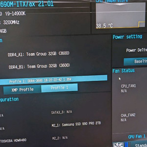 Teamgroup ddr4 3600 cl18 64gb 판매합니다 이미지