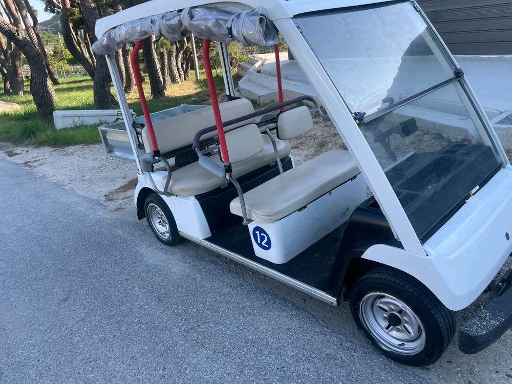 야마하 5인승 화물개조 전동카트 이미지