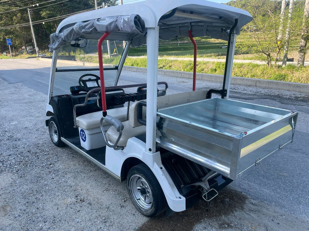 야마하 5인승 화물개조 전동카트 이미지