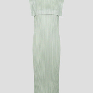 이세이미야케 플리츠플리즈 원피스 6월 먼슬리 원피스 파스텔 그린 3사이즈 이미지