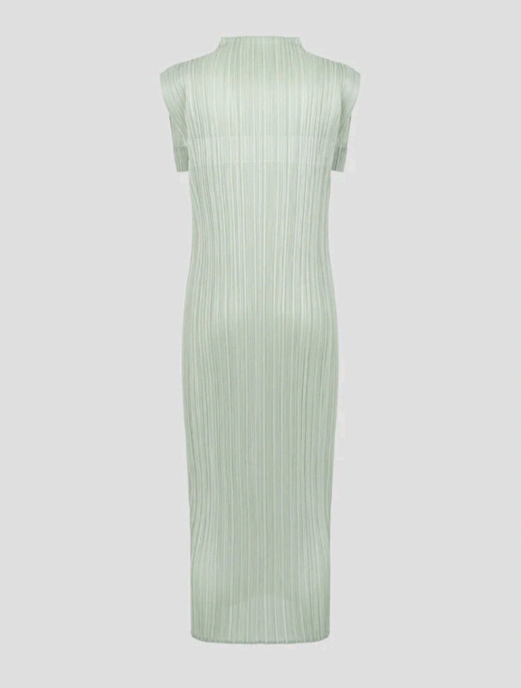 이세이미야케 플리츠플리즈 원피스 6월 먼슬리 원피스 파스텔 그린 3사이즈 이미지