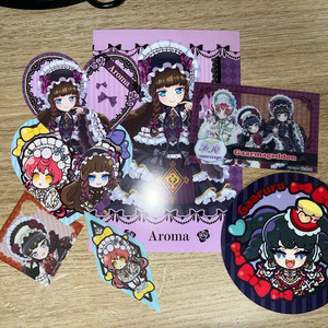 프리파라 가로마겟돈 amo 카페 크레페 특전 지류 굿즈 이미지