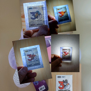 포켓몬시즌5띠부씰 30주년씰 1만,2만 판매합니다 이미지