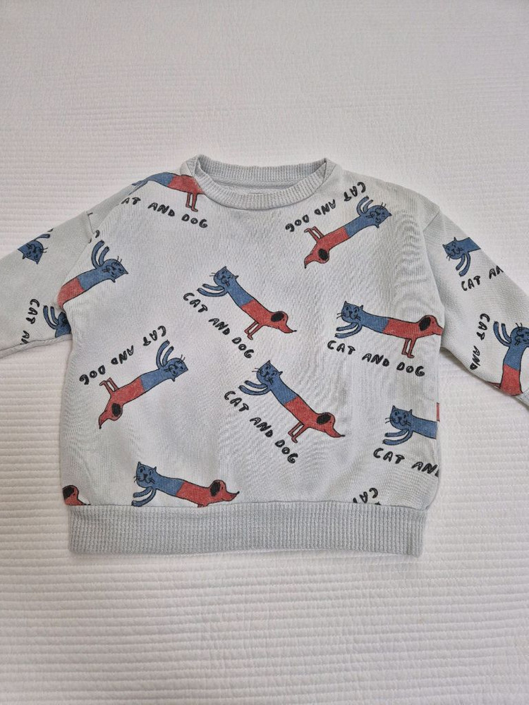 보보쇼즈 맨투맨 2-3y 유아옷 이미지