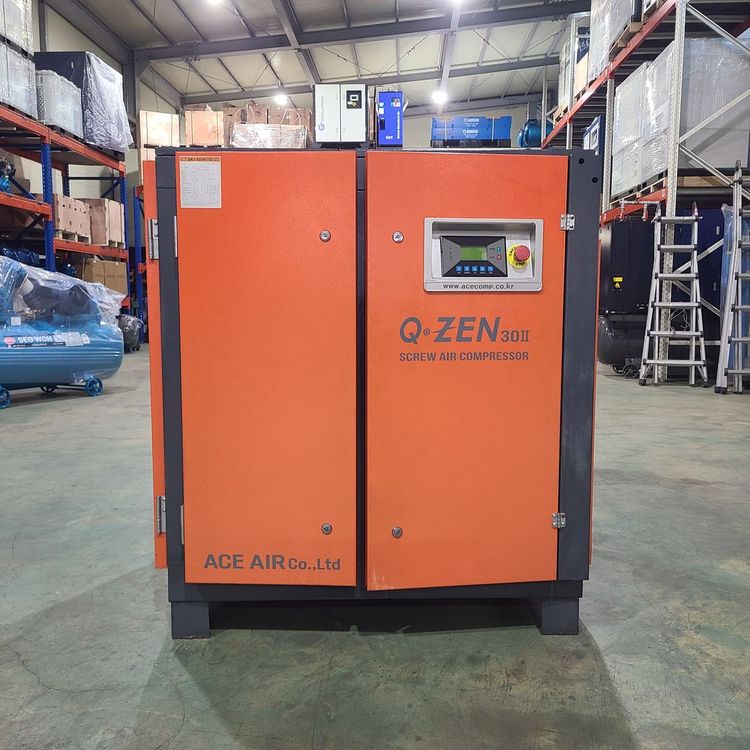 30마력 스크류 콤프레샤 세트 – 중고 콤프레셔 이미지