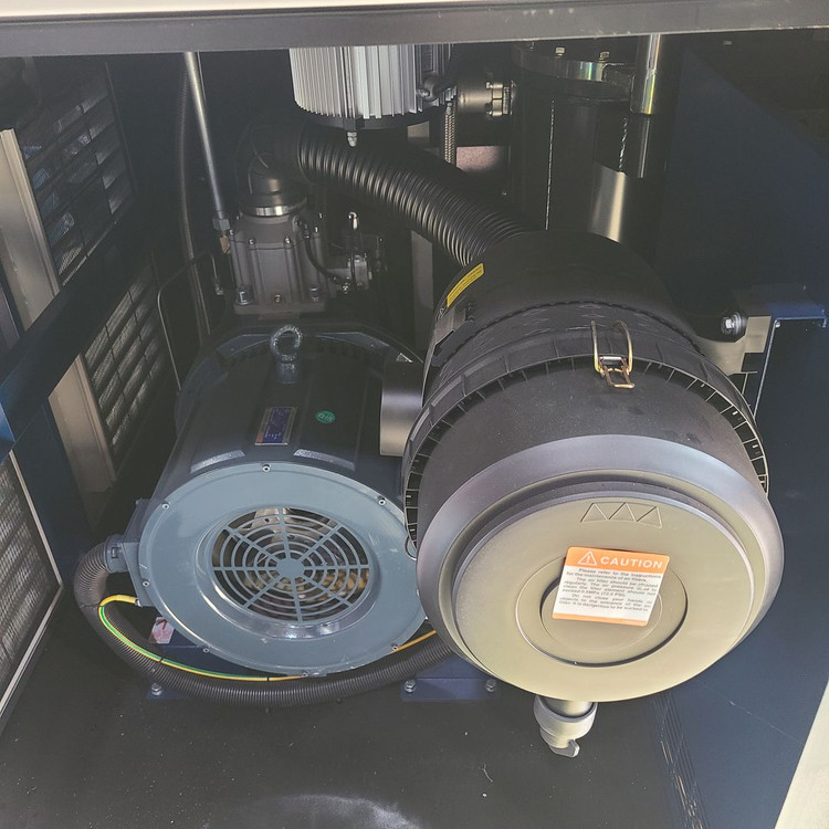 100마력 콤프레샤 세트 탱크 드라이어 포함 - 인버터 스크류 중고 콤프레셔 이미지