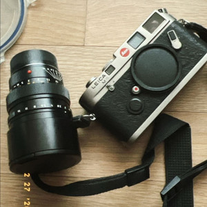 라이카 leica M6 필름카메라 75mm 스미룩스 이미지
