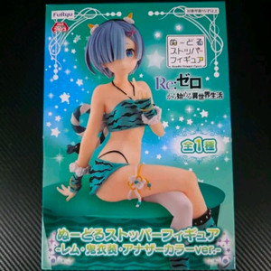 최저가)미개봉) 리제로 도깨비 렘 누들스토퍼 피규어 이미지