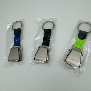 보잉사 BOEING 항공기 안전벨트 키링 보잉 이미지