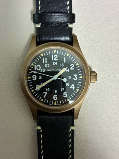 해밀턴 카키필드 메카니컬 브론즈 38mm 이미지