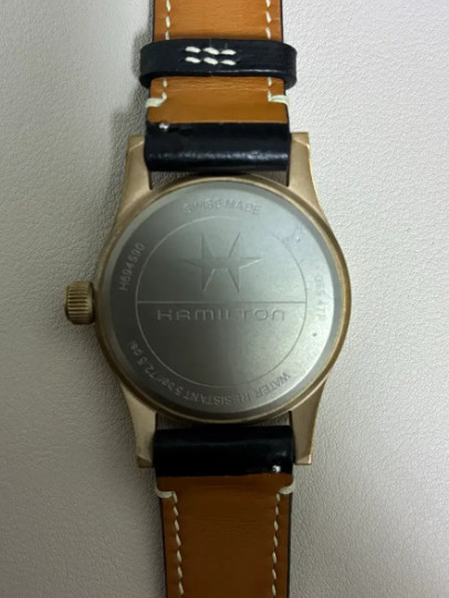 해밀턴 카키필드 메카니컬 브론즈 38mm 이미지