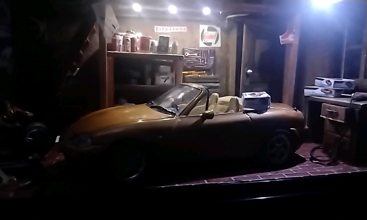 1/43자동차정비 디오라마(개인자작품) 이미지