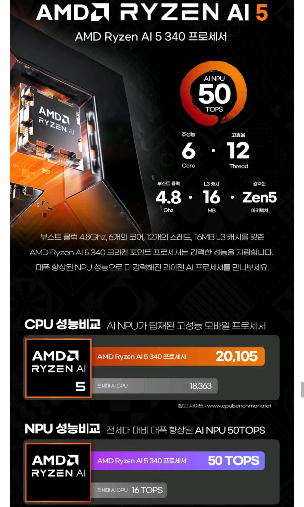 미개봉 HP 오멘 17 라이젠 AI 5, QHD, rtx5060 OMEN 게이밍 노트북 이미지