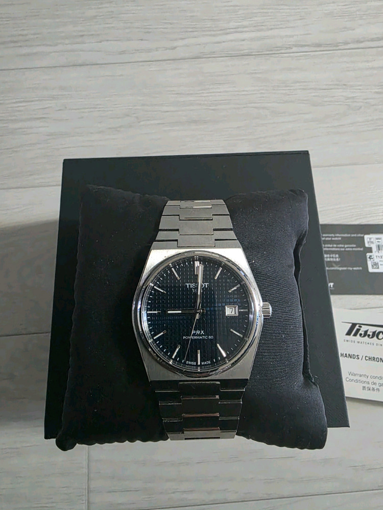 티쏘 prx40mm 오토매틱 시계 이미지