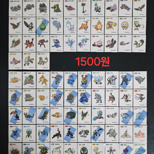 포켓몬 시즌4 띠부씰 네크로즈마 루나아라 등 띠부실 이미지