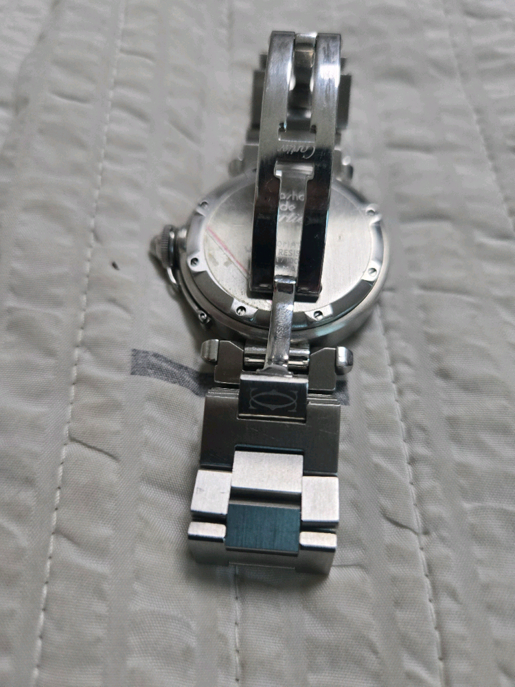 지구본 오토매틱 시계 이미지