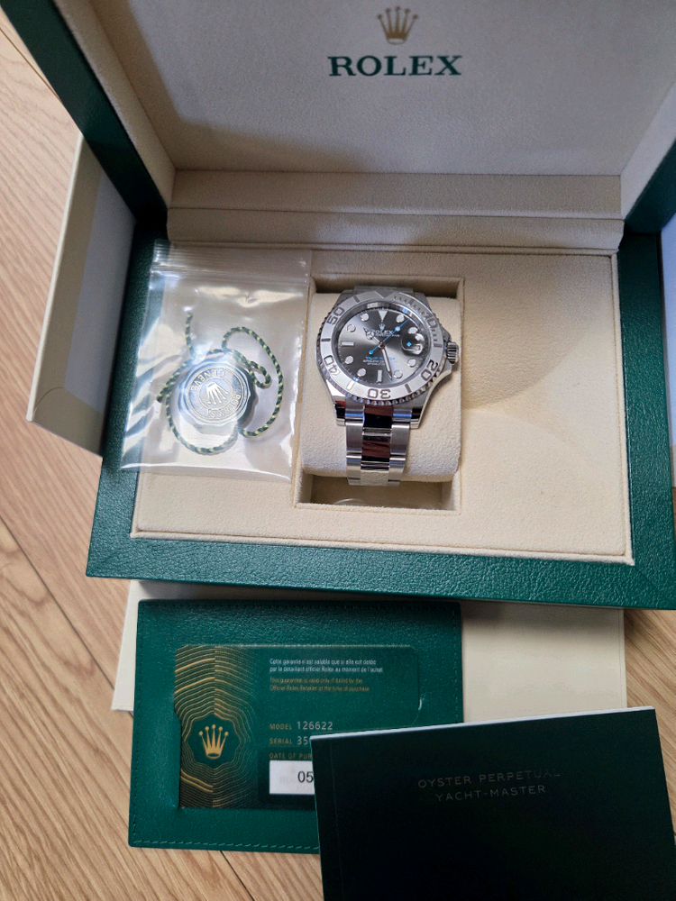 요트마스터1 다크로듐 40mm 이미지