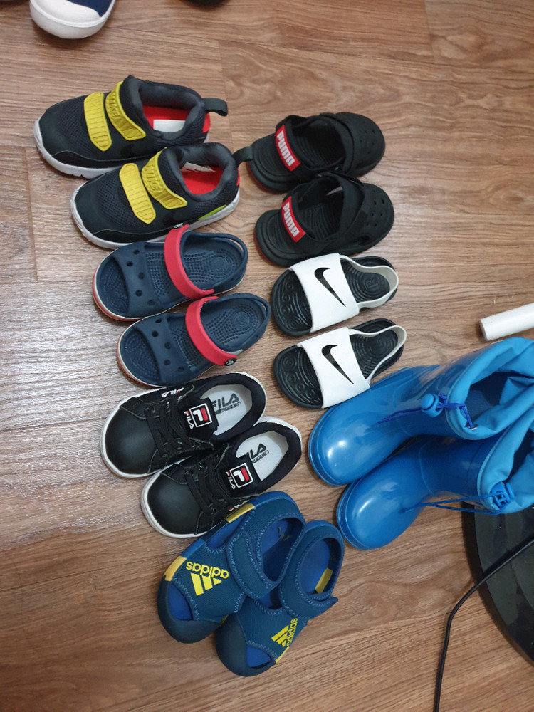 아기브랜드신발10컬레일괄 돐전돐후 나이키 푸마 아디다스 휠라등 이미지