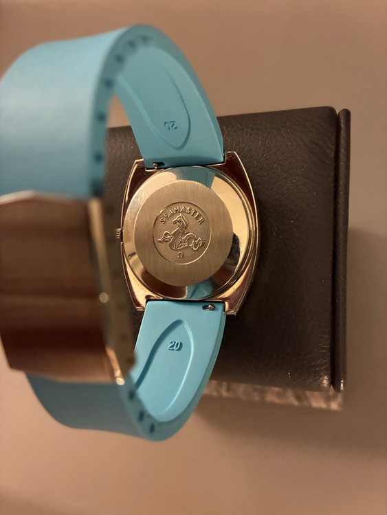 씨마스터 오메가 테레비 (TV/쿠션 케이스) 민트/티파니 블루 다이얼 이미지