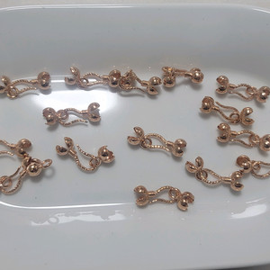 로즈골드도금 게고리세트 15개 이미지