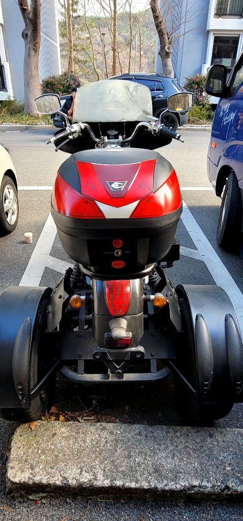 삼륜 오토바이 대림 데이스타 250cc 이미지