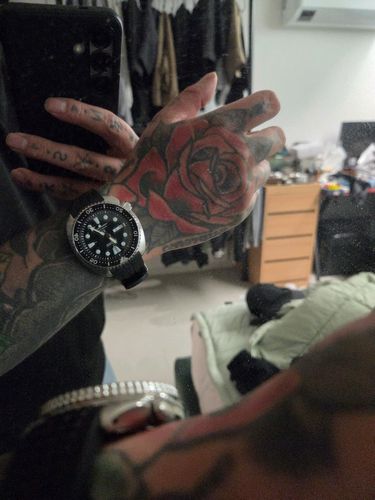 세이코 srpe93 한자창 터틀 오토매틱 시계 이미지