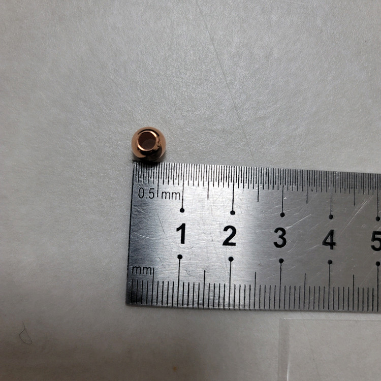 로즈골드도금 비즈볼 이미지