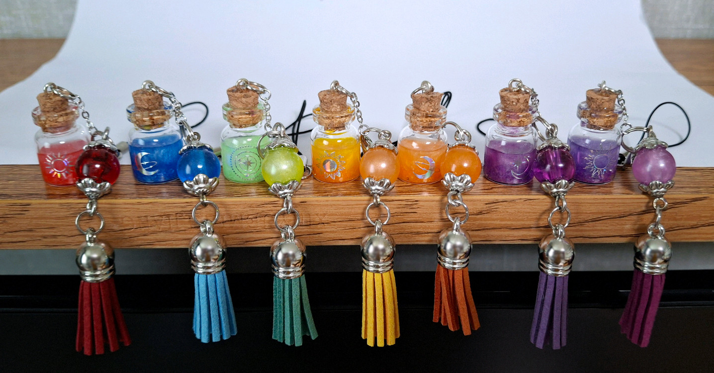 수제 레진 열쇠고리 키링 레진아트 이미지