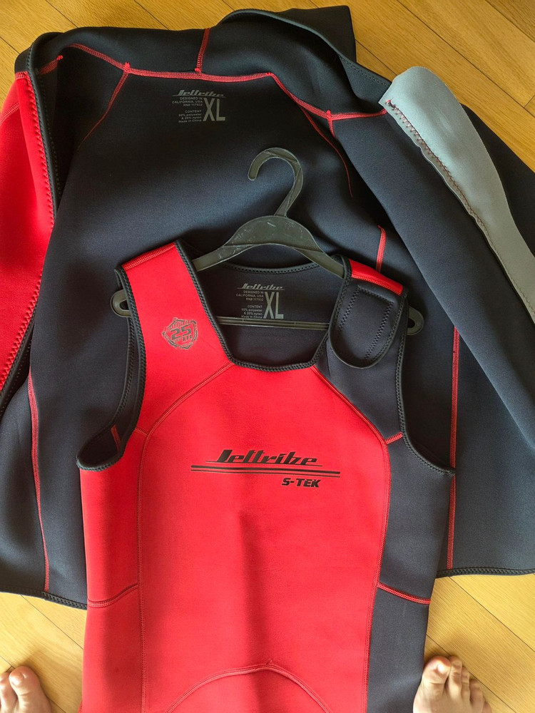 제트트라이브 남성 제트스키 웻슈트 자켓 XL 이미지