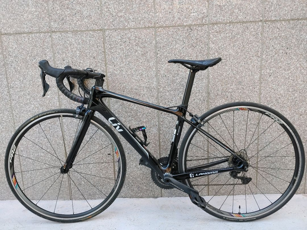 상태S급 18년 자이언트 리브랑마 어드밴스1 풀 울테그라 여성용 카본 로드자전거 xs사이즈 이미지