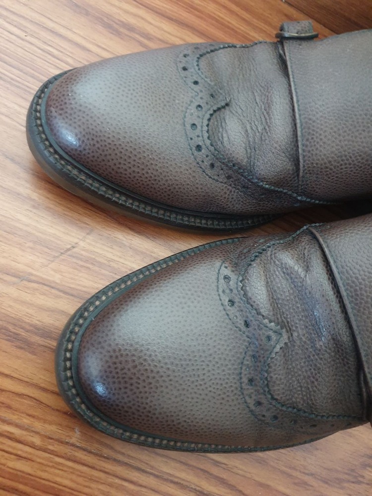 정품 영국마시모두띠 남성 가죽 구두 이미지