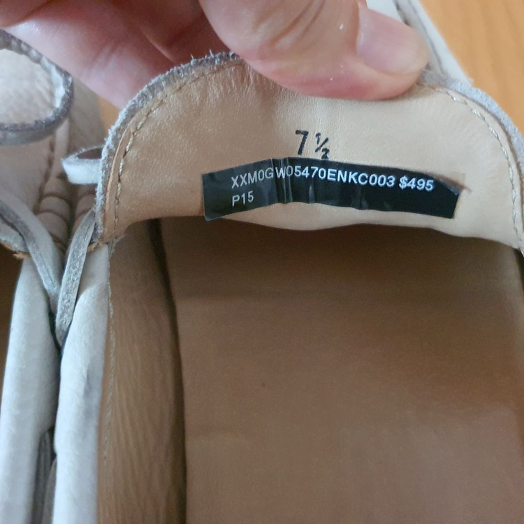 토즈 TODS 카슈 드라이빙 슈 로퍼 테슬 페니로퍼 에르메스 페레가모 톰포드 벨루티265mm (7) 사진확인 반품 이미지