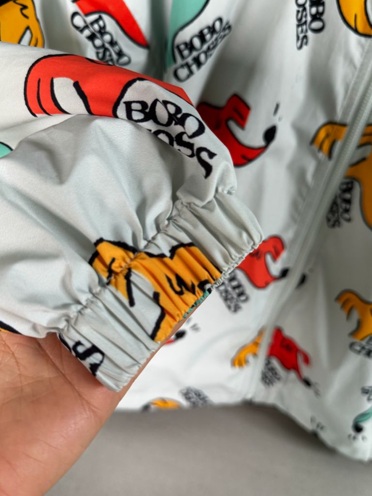 키즈 프린트 바람막이 자켓 이미지