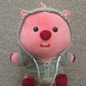 (아이코닉스 정품) 잔망루피 후드루피 인형 이미지