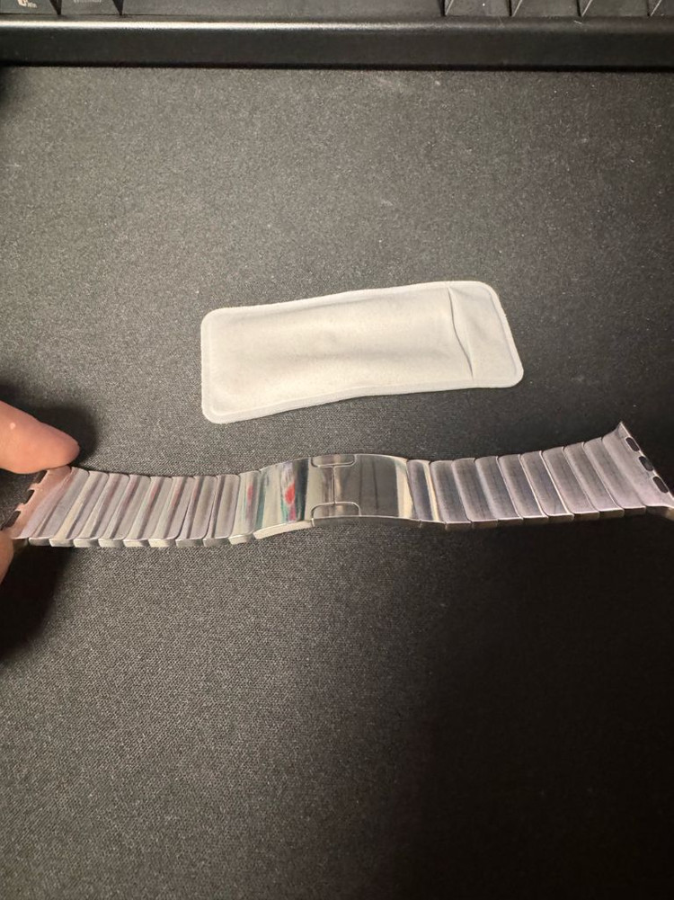 애플워치 링크 브레이슬릿 실버 42mm 이미지