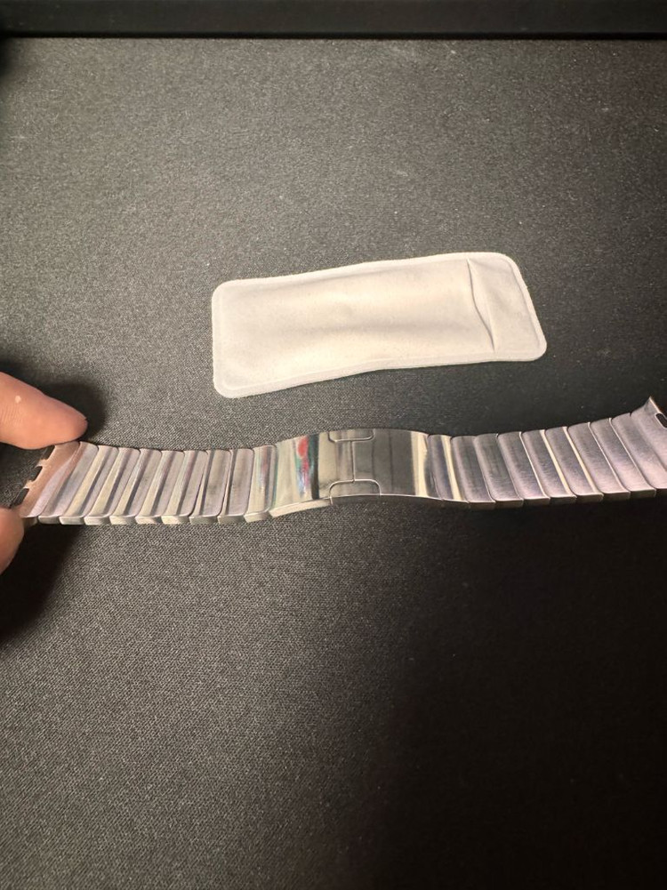 애플워치 링크 브레이슬릿 실버 42mm 이미지