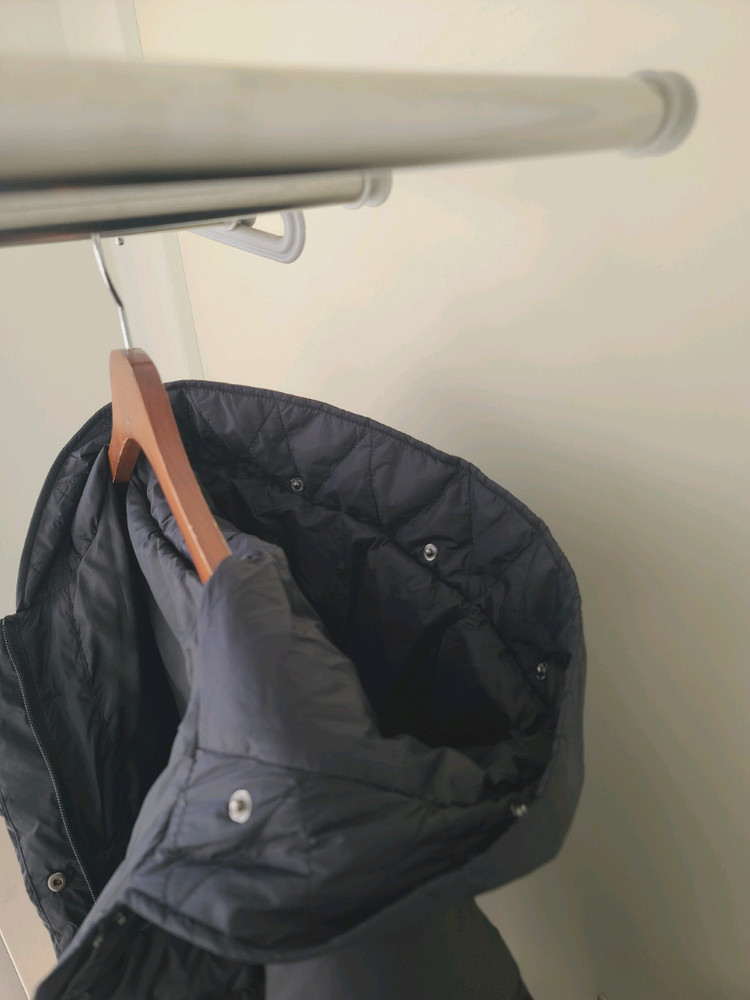 여성 Cacharel Paris 까사렐 구스다운 후드 롱패딩 경량 겨울 아우터 77 / 자라 지컷 오일릴리 랑방 이미지