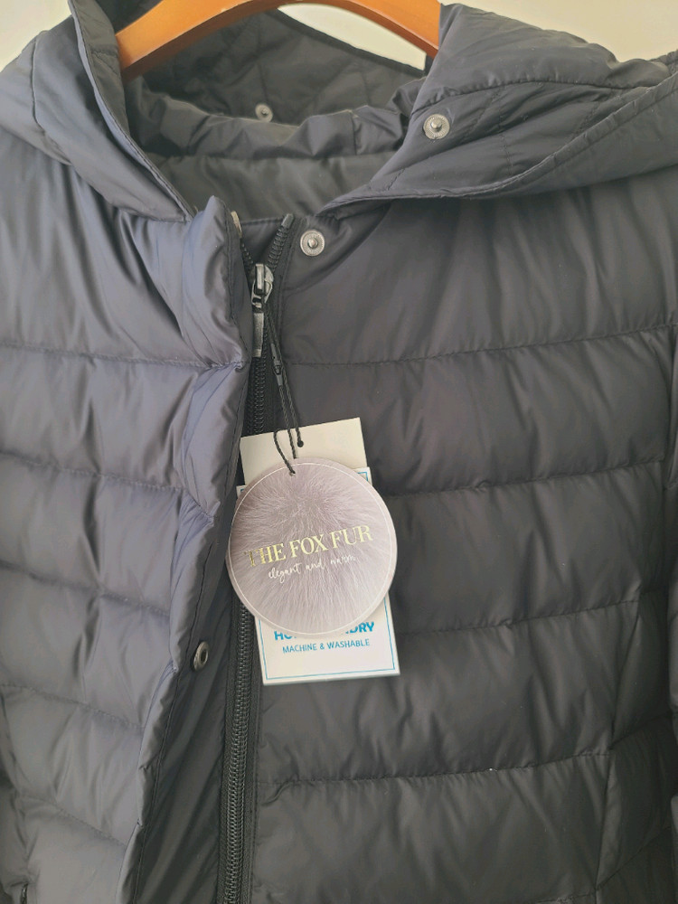 여성 Cacharel Paris 까사렐 구스다운 후드 롱패딩 경량 겨울 아우터 77 / 자라 지컷 오일릴리 랑방 이미지