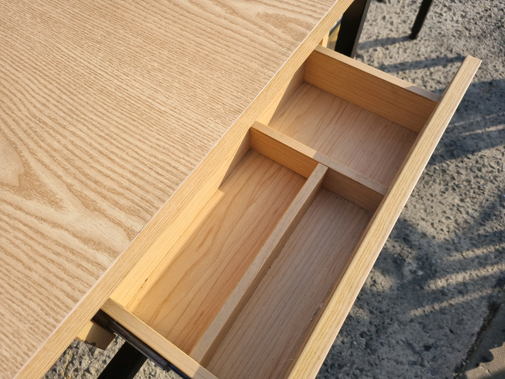 식당 4인 의탁자 식탁 의자 세트 이미지