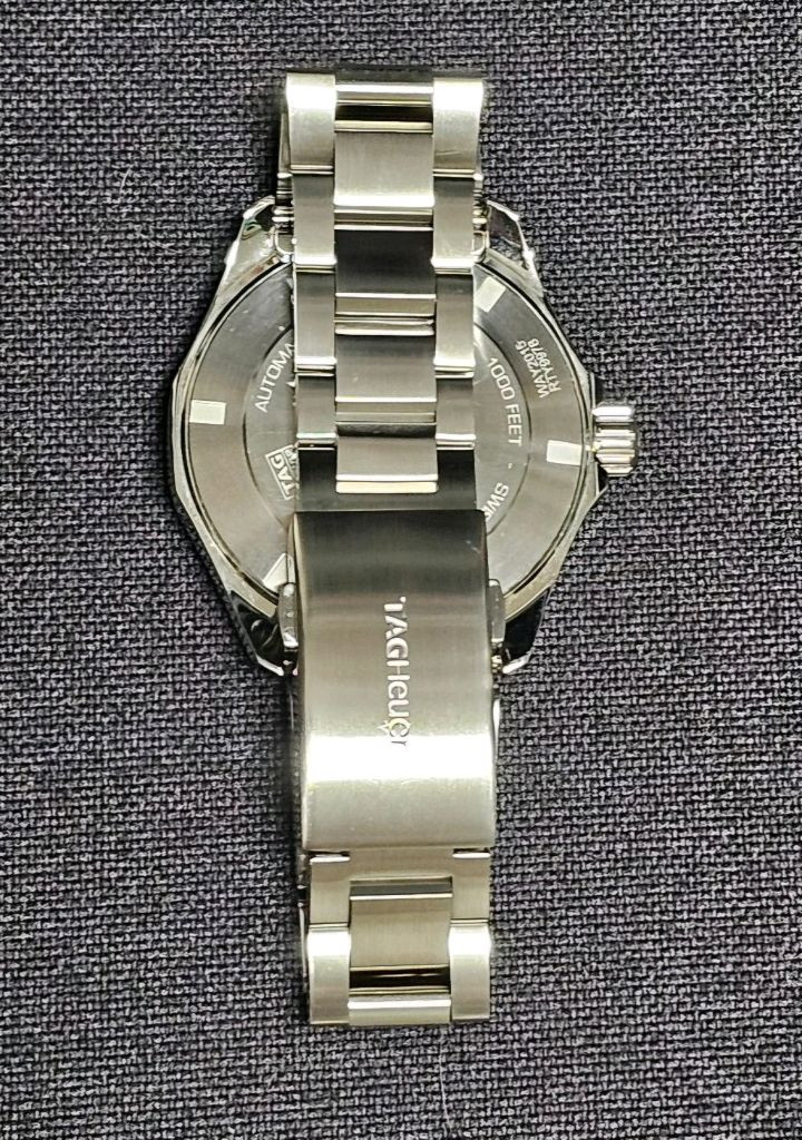 [공식오버홀완료]태그호이어 아쿠아레이서300 스틸 그린에디션 43mm way2015.ba0927 이미지