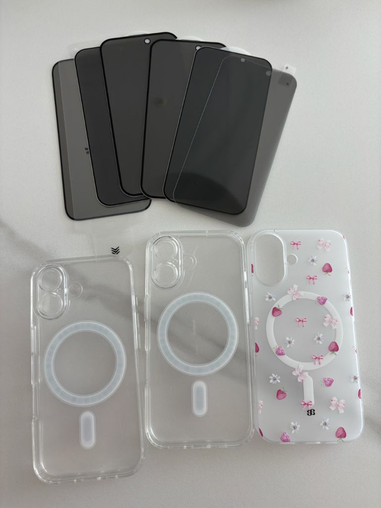 아이폰16 256 화이트 자급제 애플케어(27년 1월) 이미지