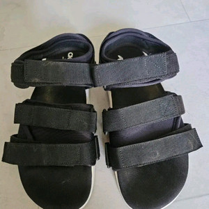 아디다스 검정색 샌들 슬리퍼 240 이미지