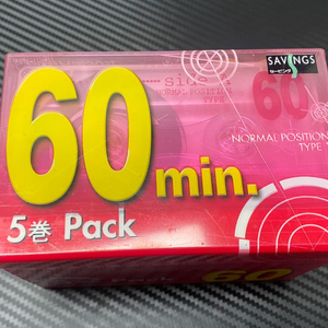 SAVINGS 공테이프 미개봉 5장 이미지