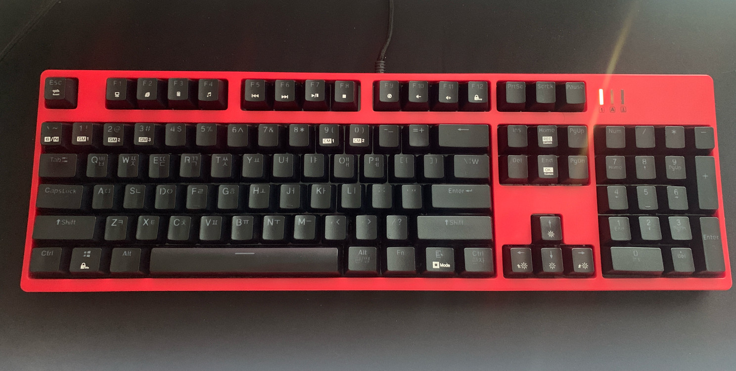 앱코 해커 K660 게이밍 기계식키보드(창축) 이미지