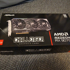 미개봉 새제품 라데온 RX 9070 XT 그래픽카드 이미지