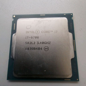 인텔 CPU i7-6700 CPU 이미지