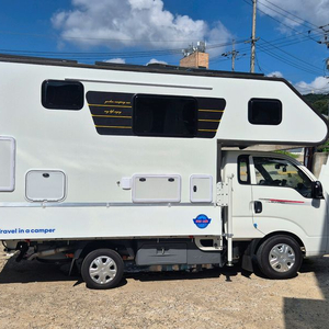 1톤 트럭캠퍼 농막 이동사무실 휴게시설 이미지