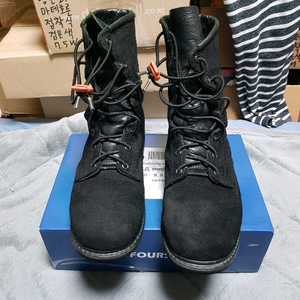 해병대 개선 봉합화 전투화 군화 255M 판매 이미지