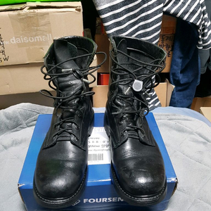 개선 봉합식 전투화 군화 255M 판매 이미지