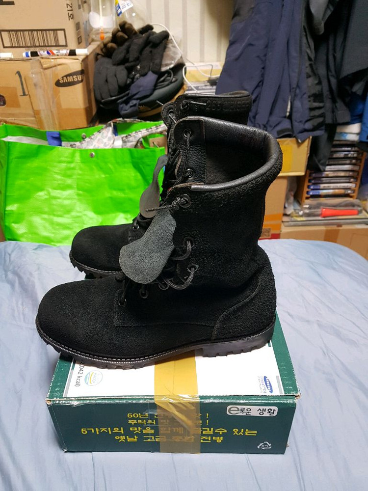 세몽 해병대 세무 사출화 전투화 군화 간부화 265EEE 판매 이미지